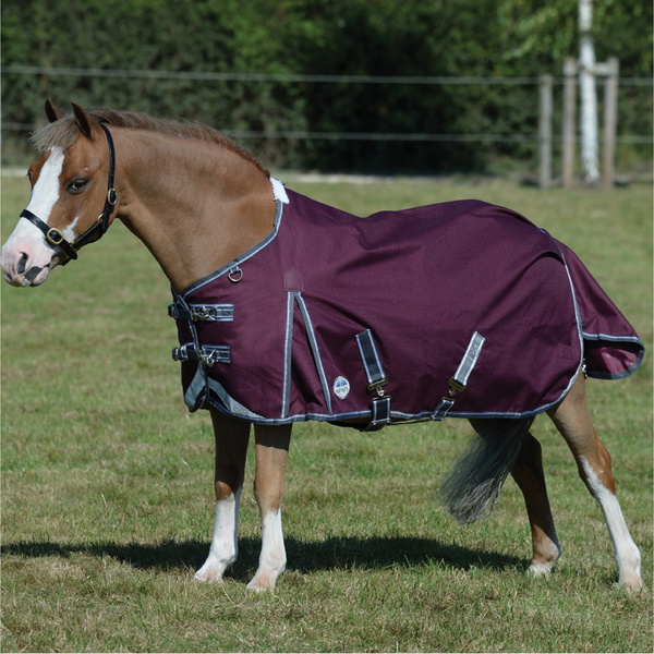 Weatherbeeta Comfitec Plus Dynamic II Medium-Lite Standard Neck Turnout Rug - Maroon